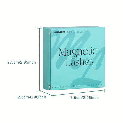 3-Set of 3D Magnetic Eyelash & Applicator (ZP05 4-Piece/Set) - Reusable, Glue-Free, Professional Makeup Tool, Alcohol-Free & Odorless