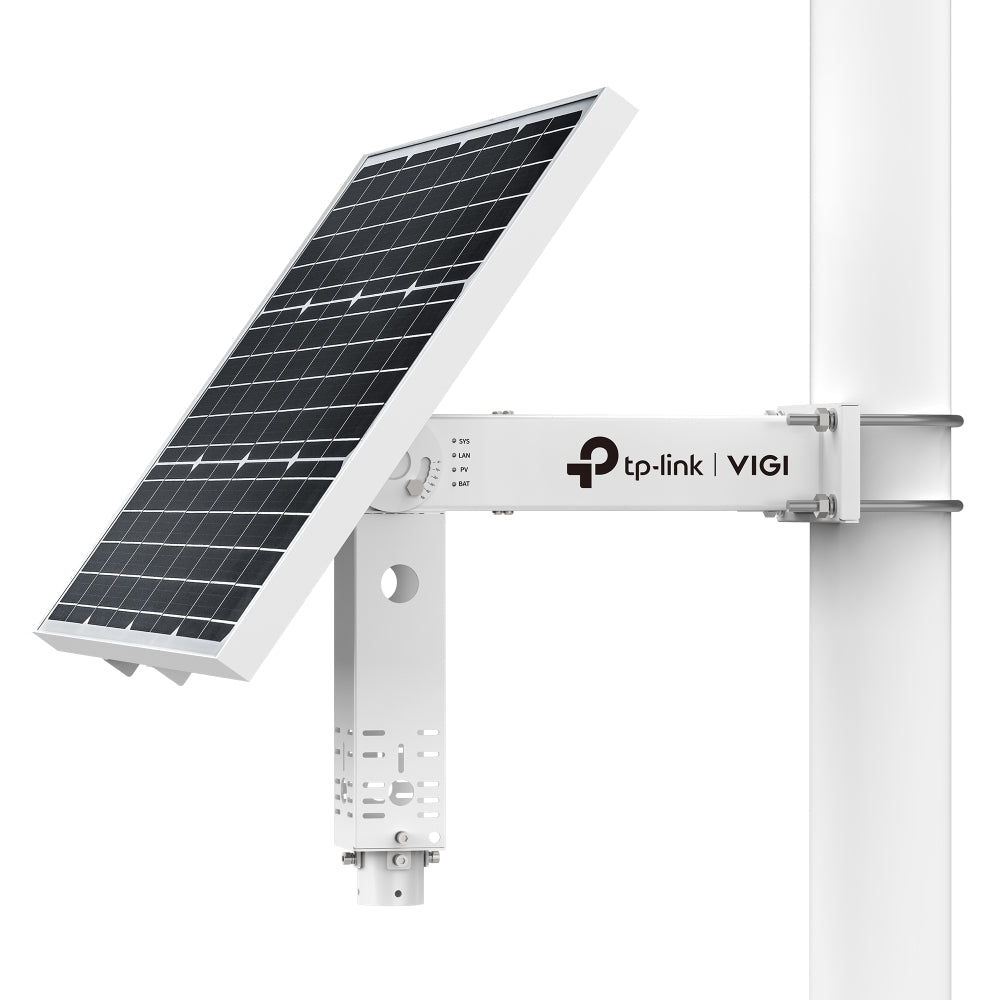 TP‑Link VIGI SP6030 Intelligent Solar Power Supply System | 60 W Solar Panel + 31.2 Ah Battery | MPPT, Aux Heating, IP66