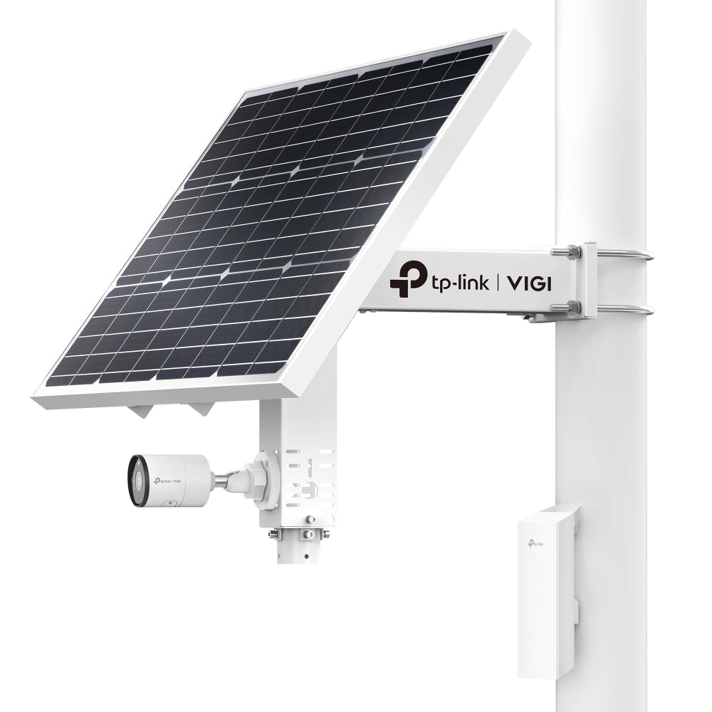 TP‑Link VIGI SP6030 Intelligent Solar Power Supply System | 60 W Solar Panel + 31.2 Ah Battery | MPPT, Aux Heating, IP66