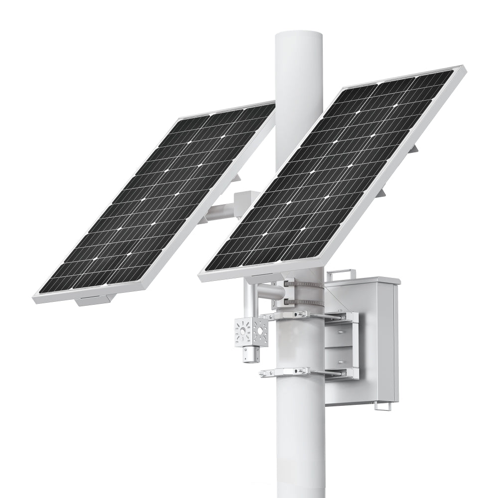 TP‑Link VIGI SP18090 Intelligent Solar Power Supply System | 180 W Dual Panels + 93.6 Ah Battery | MPPT & Aux Heating