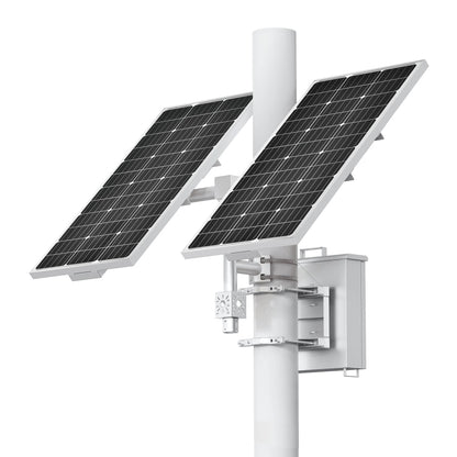 TP‑Link VIGI SP18090 Intelligent Solar Power Supply System | 180 W Dual Panels + 93.6 Ah Battery | MPPT & Aux Heating