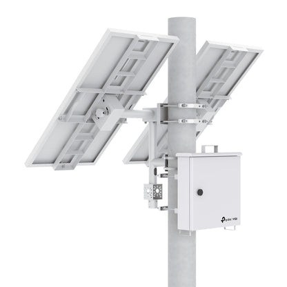 TP‑Link VIGI SP18090 Intelligent Solar Power Supply System | 180 W Dual Panels + 93.6 Ah Battery | MPPT & Aux Heating