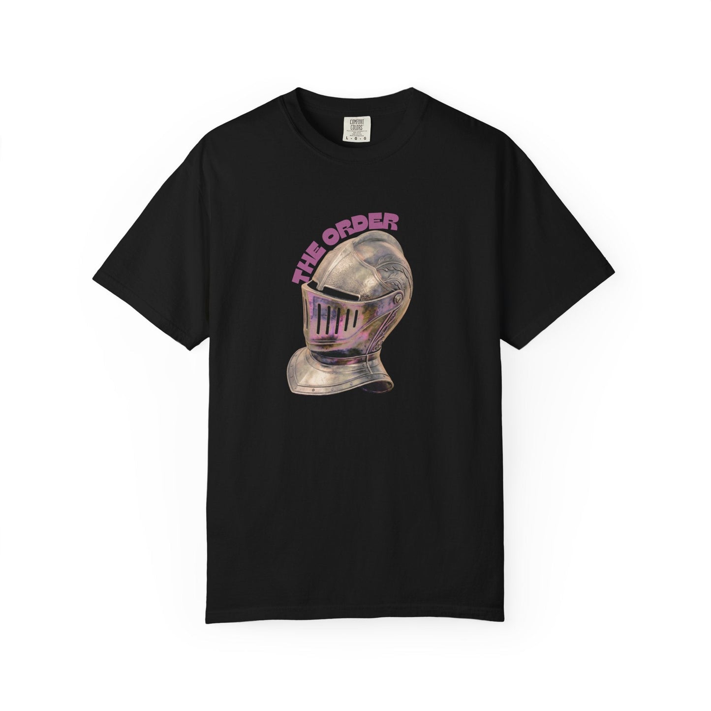 The Order Knight Helmet Graphic T-Shirt - Victorian Knight Unisex Tees Designed By Aprasi