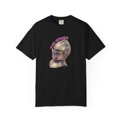 The Order Knight Helmet Graphic T-Shirt - Victorian Knight Unisex Tees Designed By Aprasi
