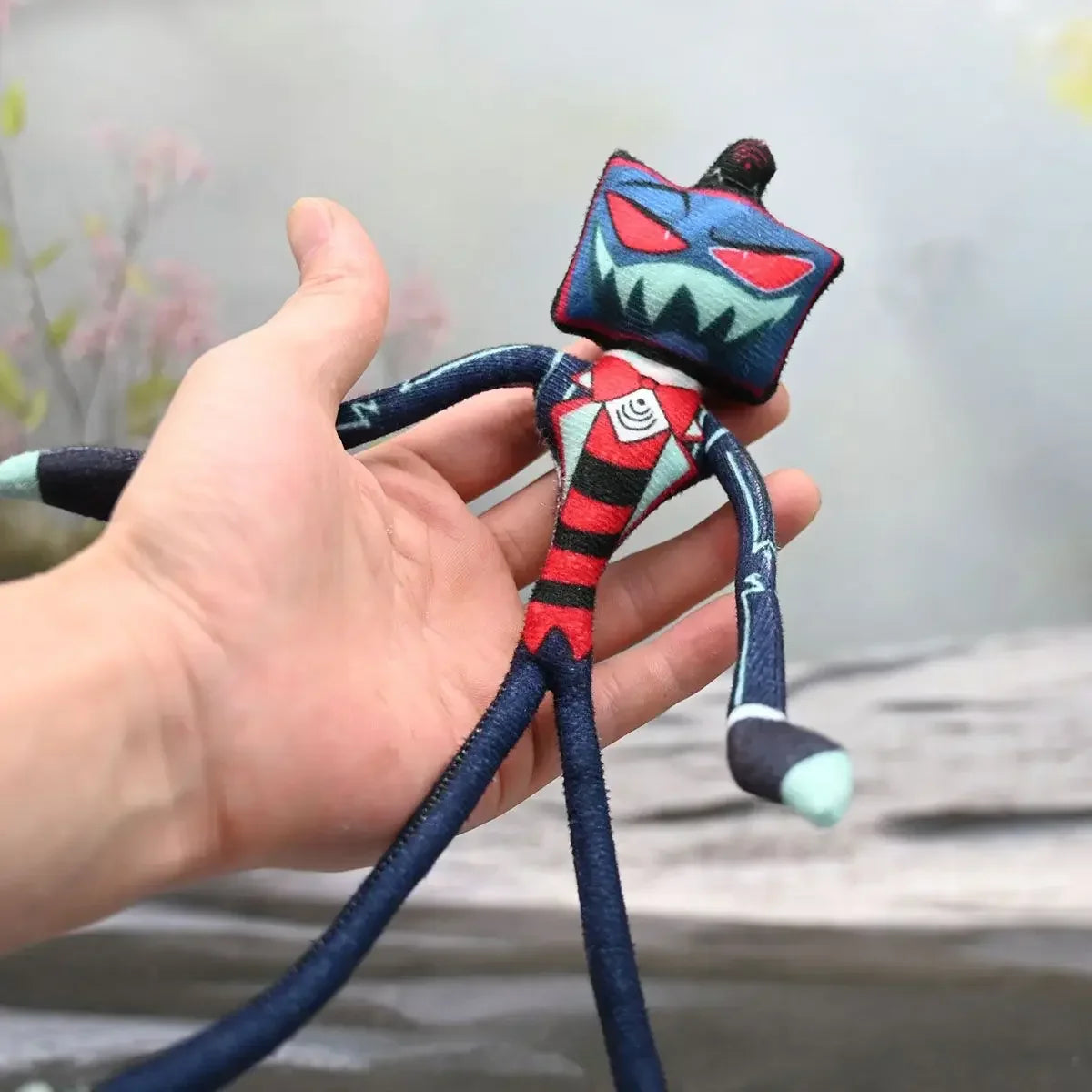 Hazbin Hotel Plush Collection - Velvette, Alastor, Vox, & Niffty Skeleton Plush - 28cm/7.87 inch