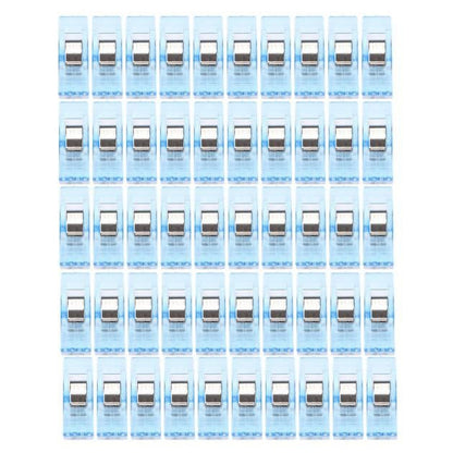WQQZJJ Office Supplies 50 PCS Clear Sewing Craft Quilt Binding Plastic Clips Clamps Pack BU Up To 40% Off Home on Clearance