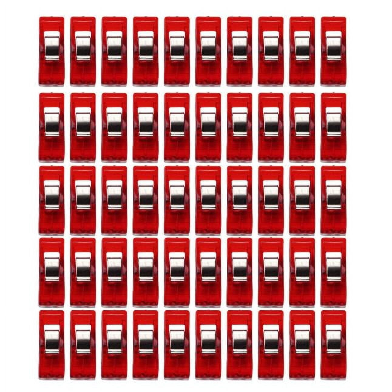 WQQZJJ Office Supplies 50 PCS Clear Sewing Craft Quilt Binding Plastic Clips Clamps Pack RD Up To 40% Off Home on Clearance