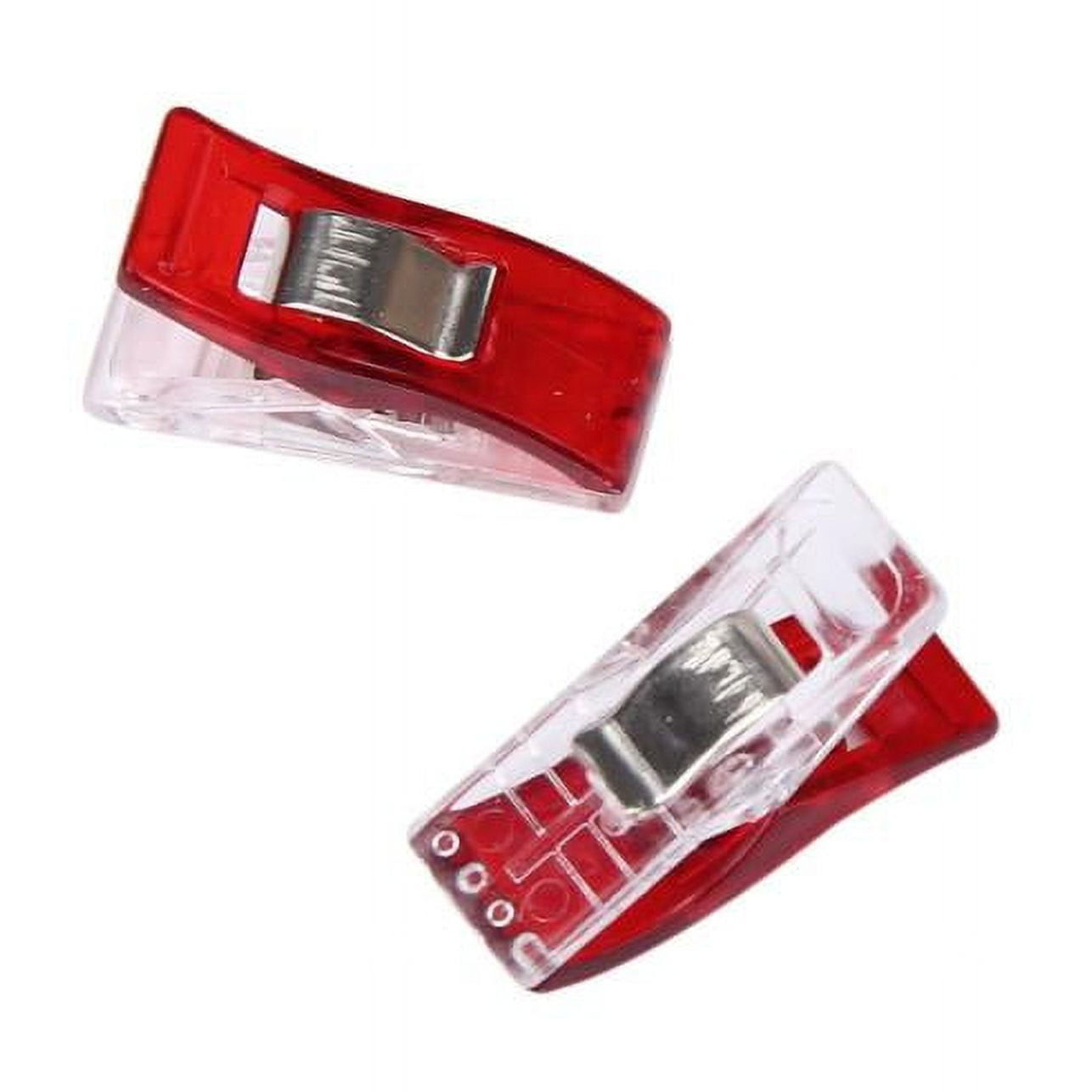 WQQZJJ Office Supplies 50 PCS Clear Sewing Craft Quilt Binding Plastic Clips Clamps Pack RD Up To 40% Off Home on Clearance