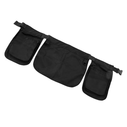 Waist Apron Bag Multi Pocket Waist Belt Bag Fashionable Zipper Closure Tool Waist Pouch for Gardening Hiking