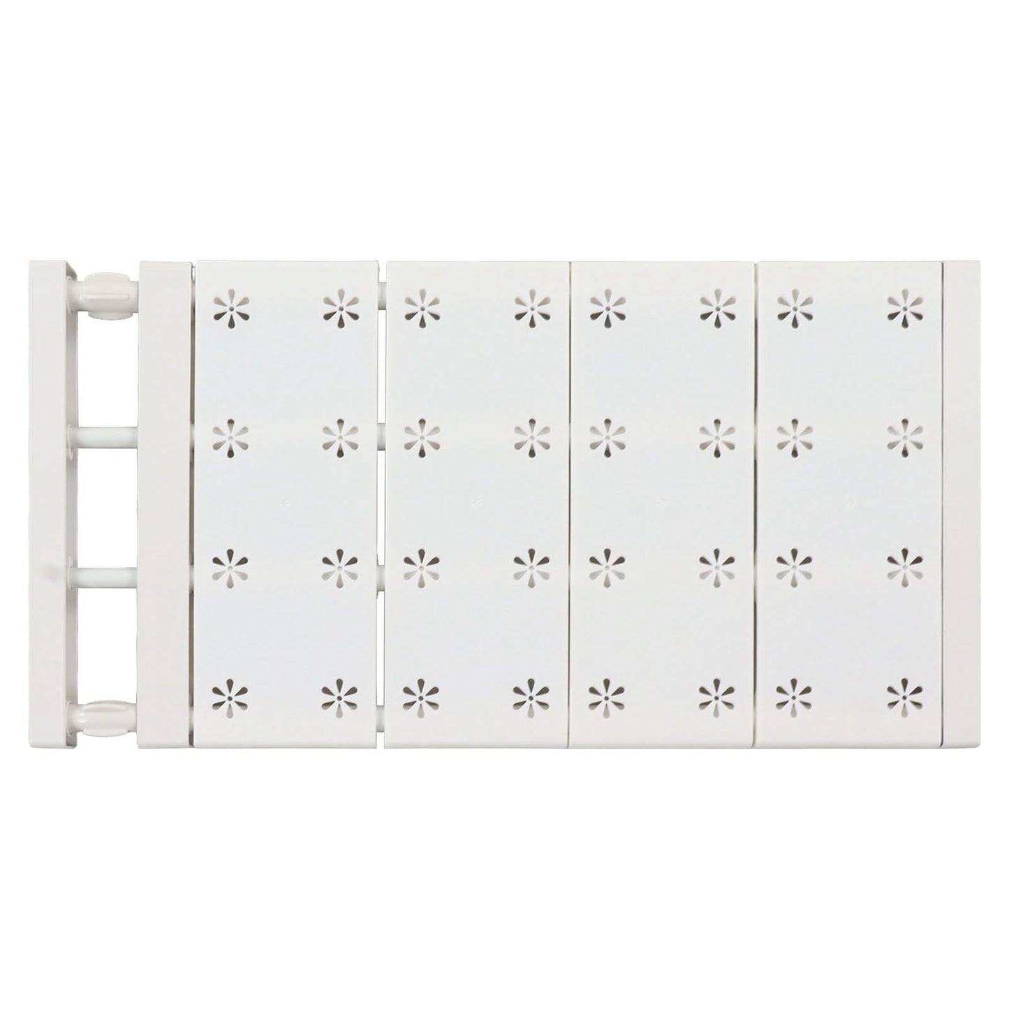 Wardrobe Partition Board Storage Extendable Rod Space Saving Layered Partition Board for Cabinet 18.9-31.5in