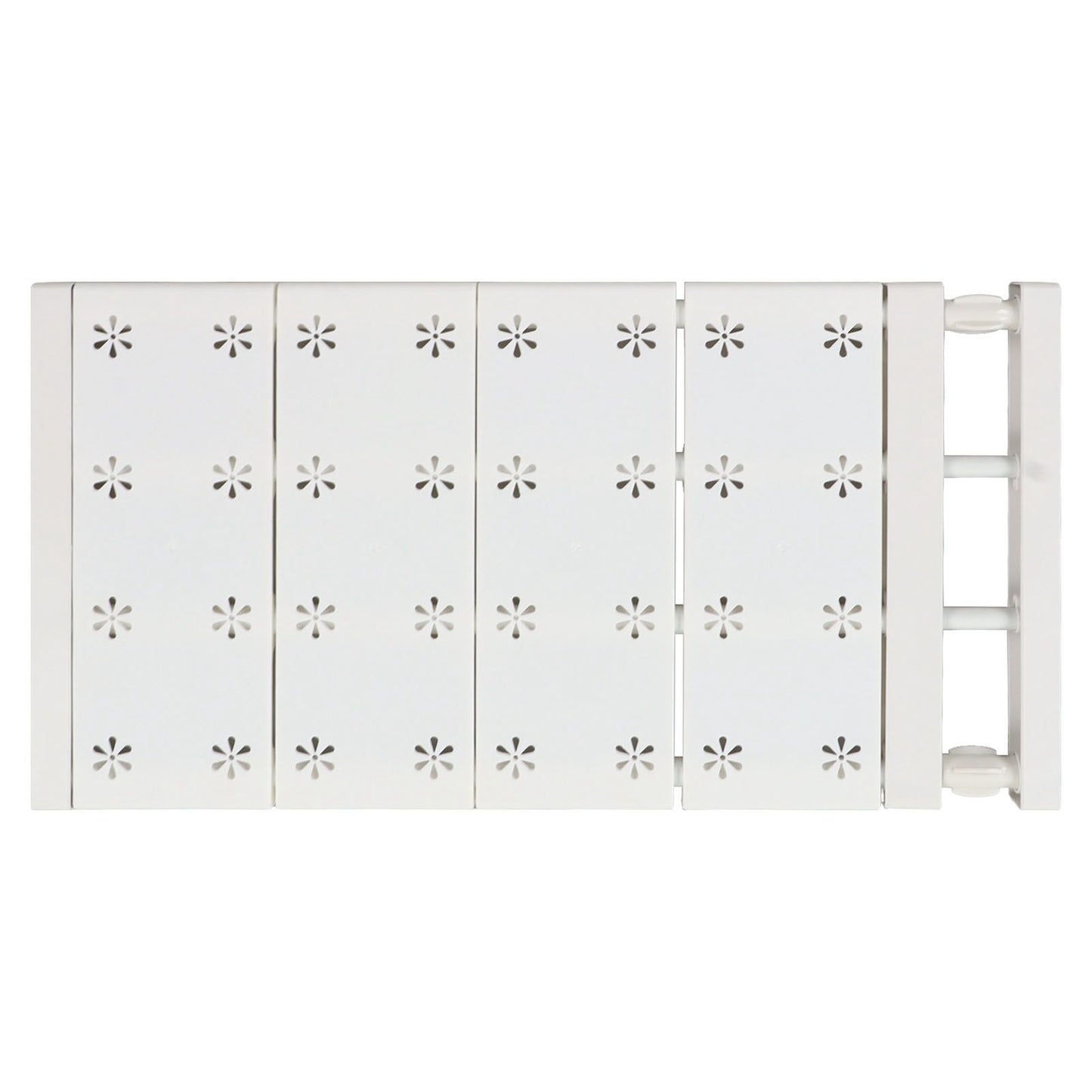 Wardrobe Partition Board Storage Extendable Rod Space Saving Layered Partition Board for Cabinet 18.9-31.5in