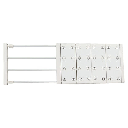 Wardrobe Partition Board Storage Extendable Rod Space Saving Layered Partition Board for Cabinet 18.9-31.5in