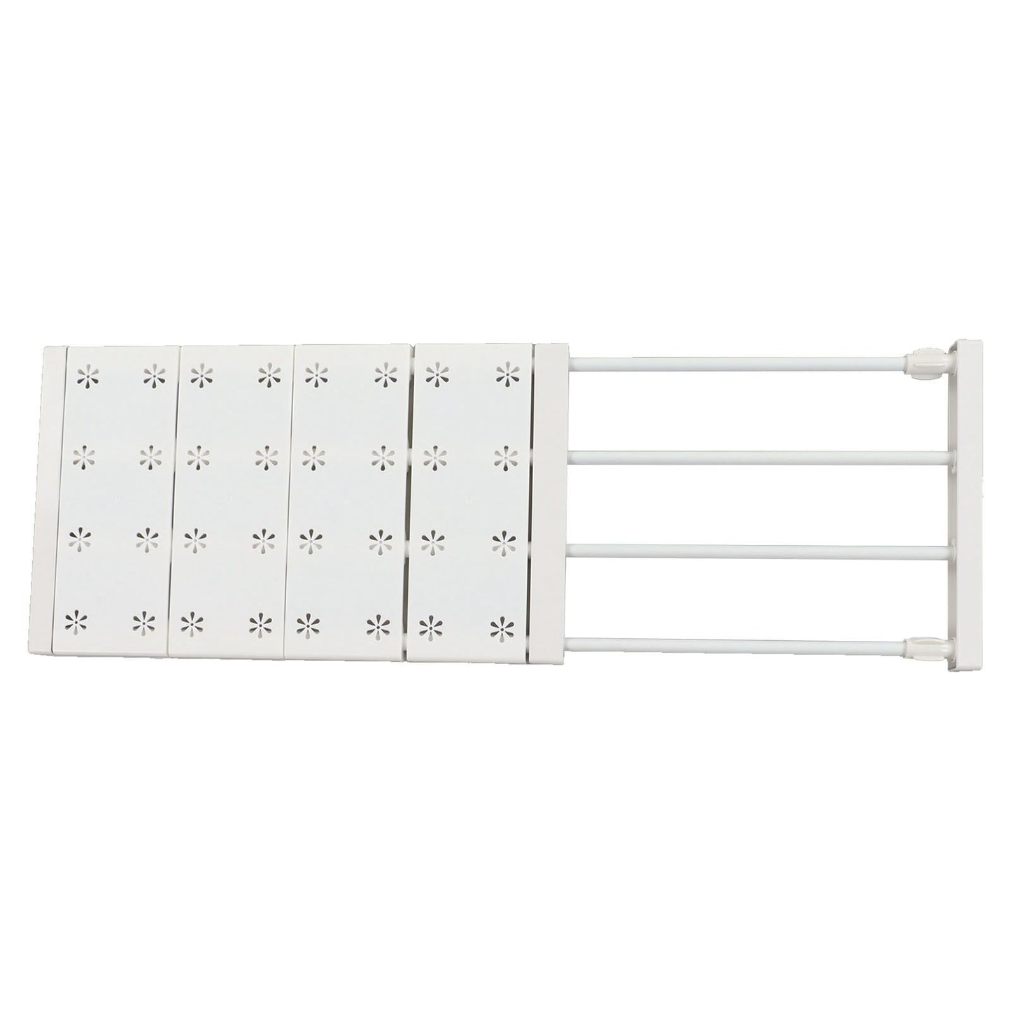 Wardrobe Partition Board Storage Extendable Rod Space Saving Layered Partition Board for Cabinet 18.9-31.5in