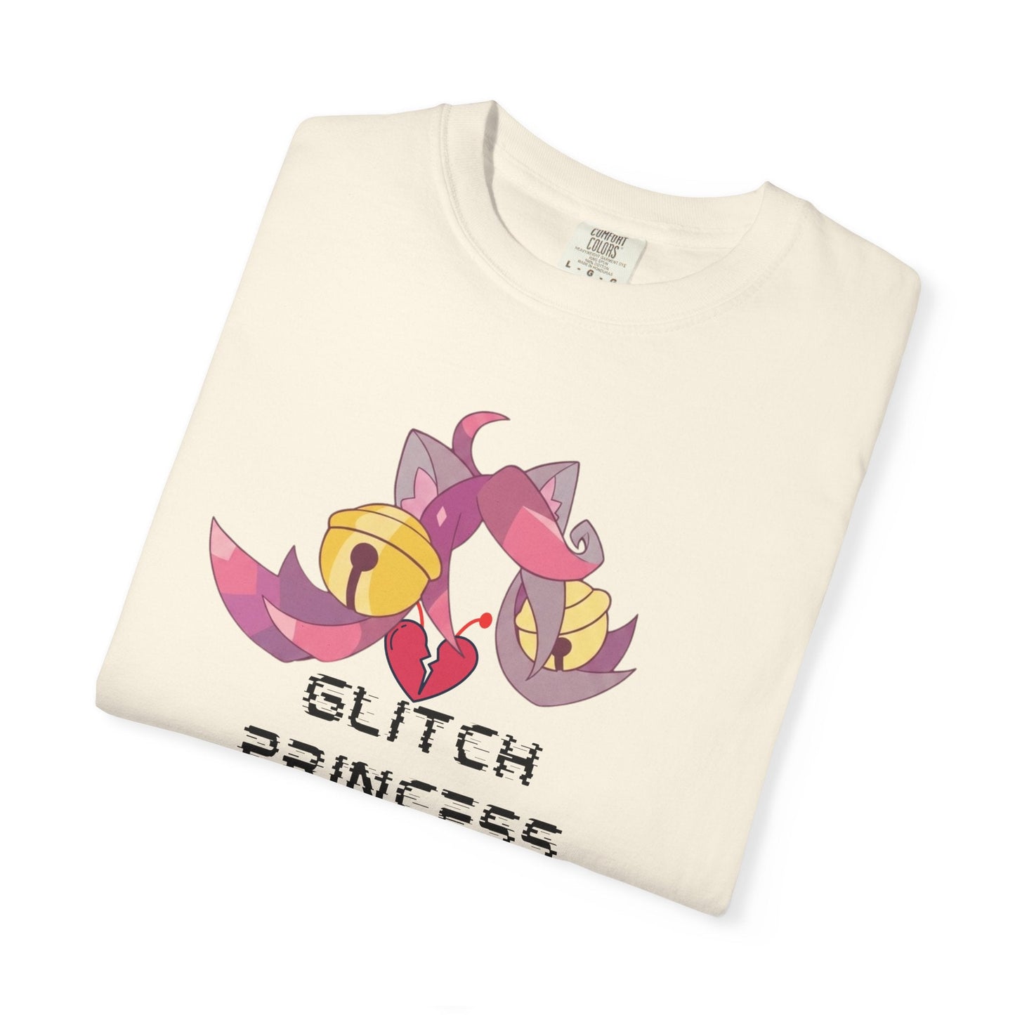 Mad Mew Mew Glitch Princess Tees | Pixel Catgirl Glitchcore Graphic Tee