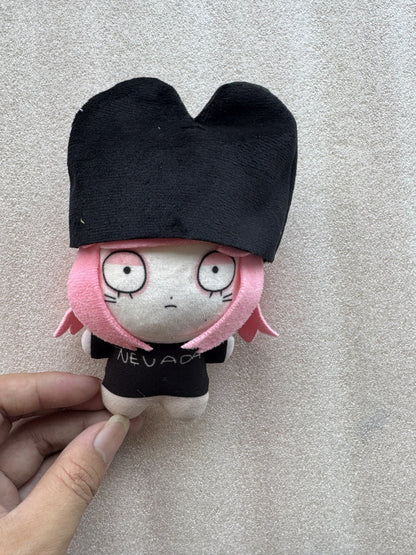 Nyon Plush Nyen Plush Luther Plush Surreal, Dark-Comedy and Psychological Horror Webcomic Handmade Plushies 10cm