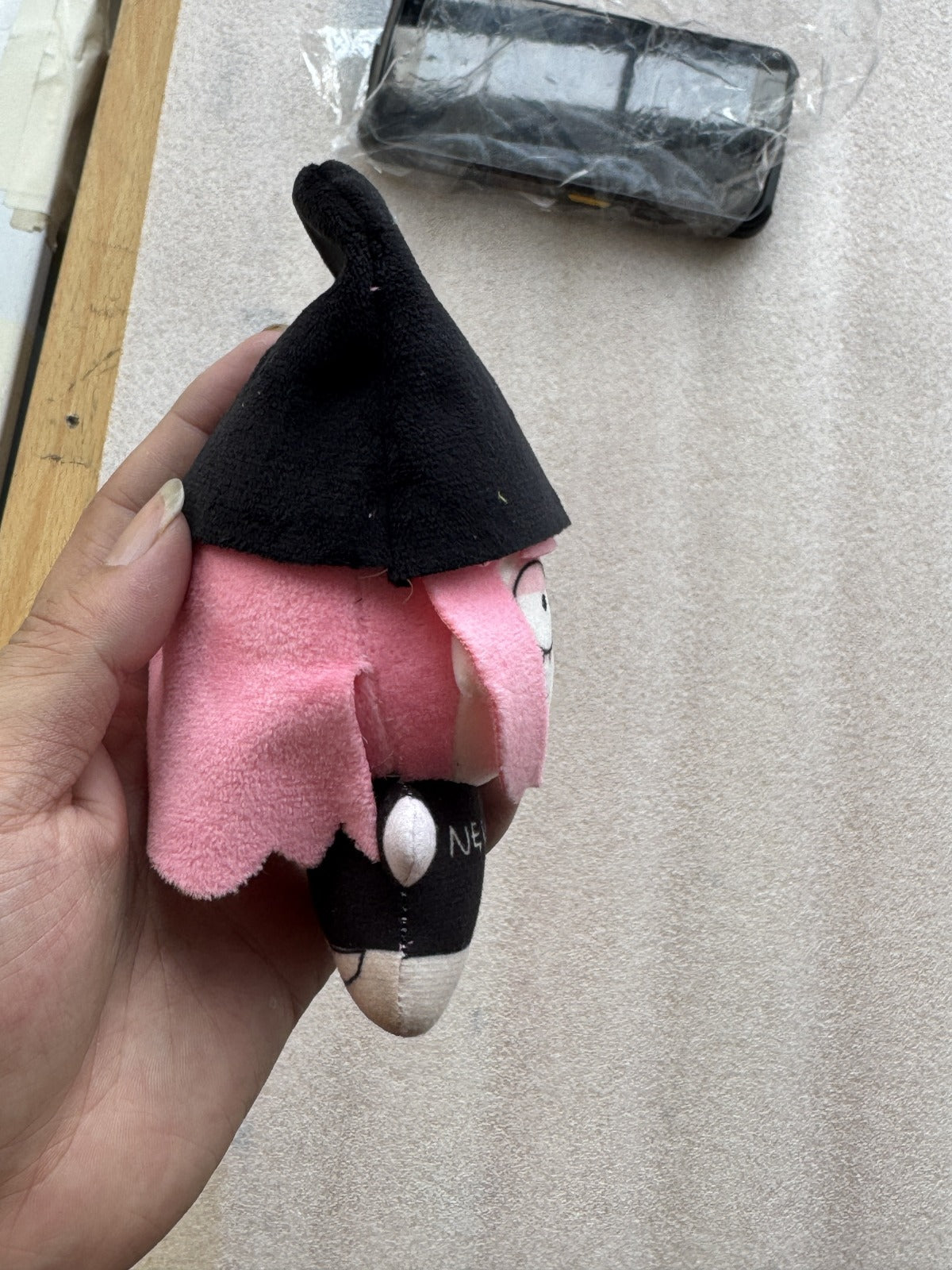Nyon Plush Nyen Plush Luther Plush Surreal, Dark-Comedy and Psychological Horror Webcomic Handmade Plushies 10cm