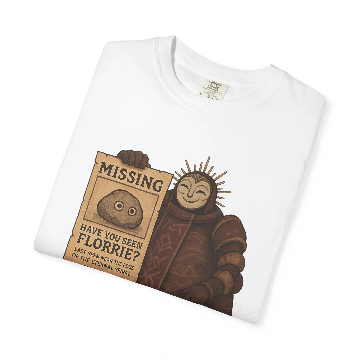 Esquie Missing Pet Rock T-Shirt | Clair Obscur Expedition 33 Game Merch | Whee Whoo Whee Whoo