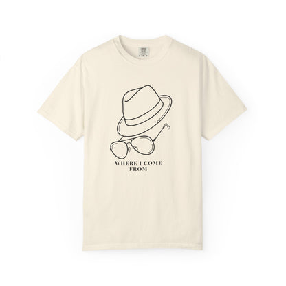 Where I Come From Tribute Tee  Country Singer Cowboy Tee