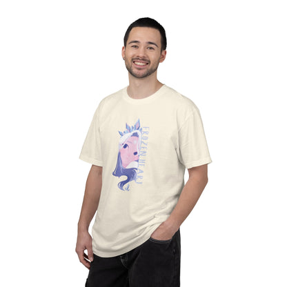 Winter Majesty Frozen Heart T-Shirt - Cryo Empress Ice Queen Anime Graphic Tee