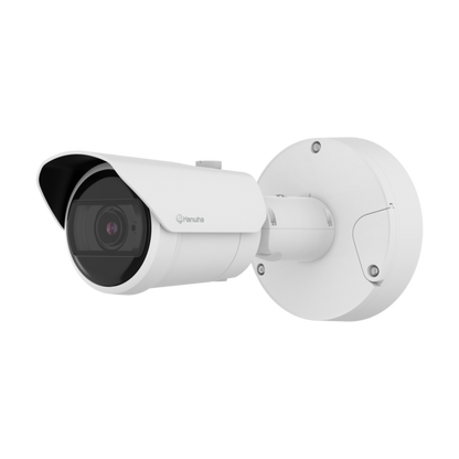 Hanwha Vision XNO-A9084R 8MP AI IR Bullet Camera – AI Surveillance in Rugged Outdoor Design x series