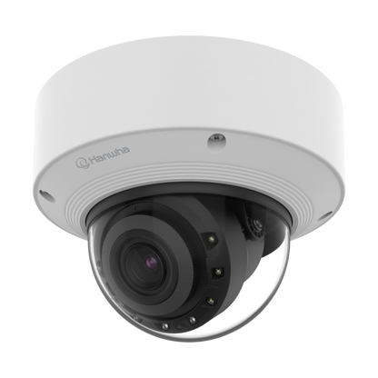 Hanwha Vision XND-A8084RV 5MP AI IR Dome Camera – Compact and Intelligent Indoor Surveillance x series