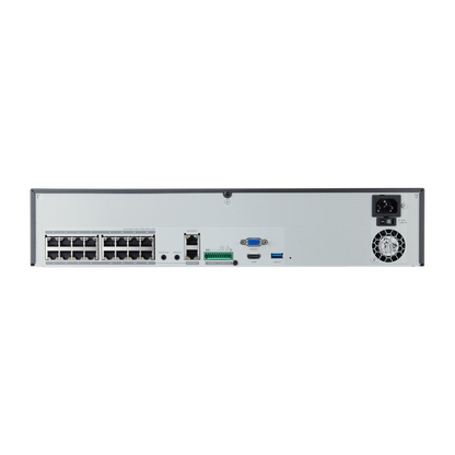 Hanwha Vision XRN-1620SB1 16CH AI Network Video Recorder (NVR)