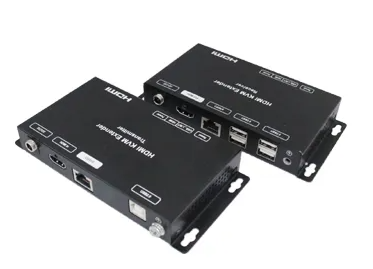 XTENDR HDMI Extender with USB KVM | 1080p | 4x USB 2.0 | 50m Over Single Cat5e/6 | Dual POC – XTR-C5USBPRO2-SX