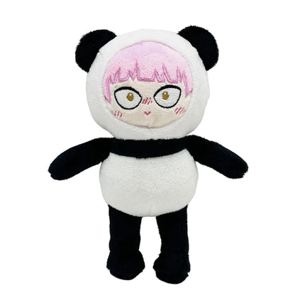 Miyu Suzuki Panda Plush You and  Are Polar Opposites Anime handmade Plush 17cm
