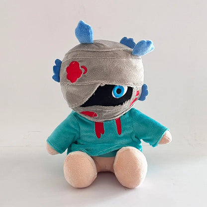 Psychological Thriller Game Character Sally M, Todd M, Larry J ,Bandage Kid, Ash C. Plushies Room 402 Paranormal Mystery Plushies 20cm