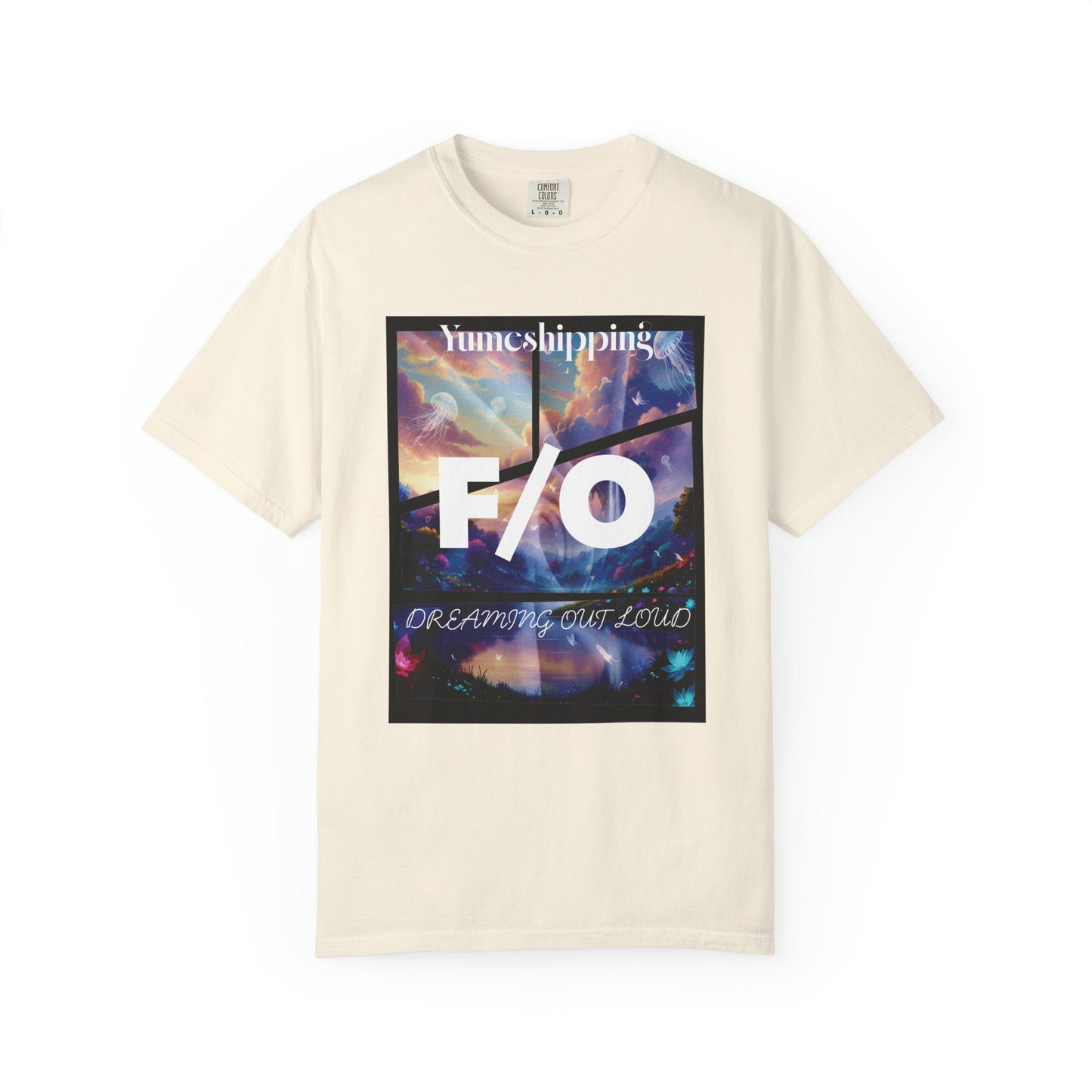 Yumeshipping Graphic Tee  Dreaming Out Loud F/O Self-Ship Shirt  Anime Fantasy Night Sky