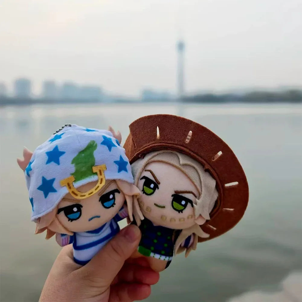 Gyro Zeppeli Plush - Johnny Joestar Plush - Handmade JJ Bizarre Adventure Plush Toy 10cm