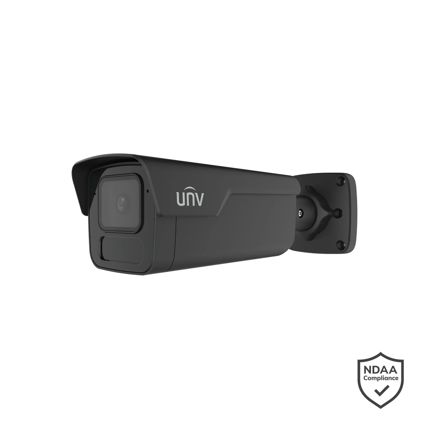 Uniview IPC2B16SS-ADF28K-I1 6MP LightHunter IR Fixed Bullet Network Camera, 2.8mm, SD Card, WDR, IR 80m, Built-in Mic, Prime Series