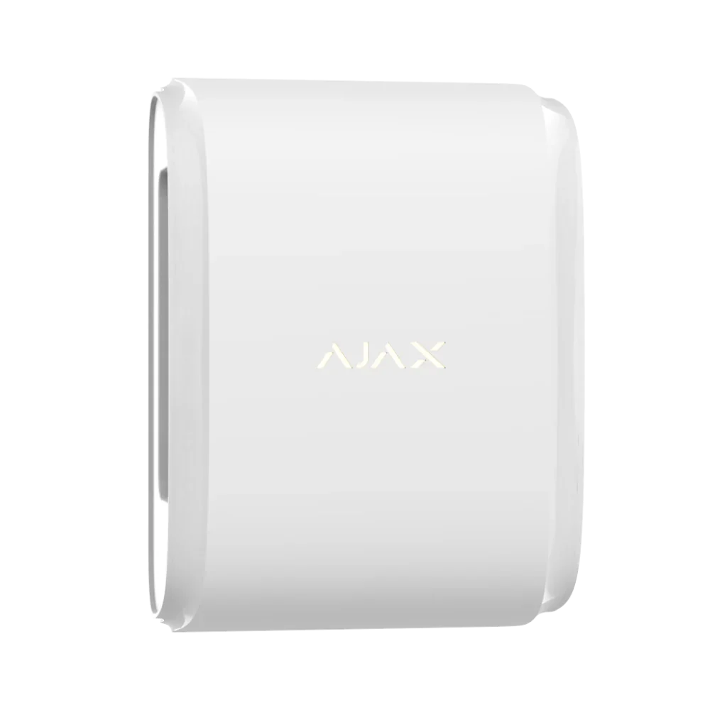 AJAX#30625 Ajax DualCurtain Outdoor Jeweller White Wireless Outdoor Curtain Motion Detector