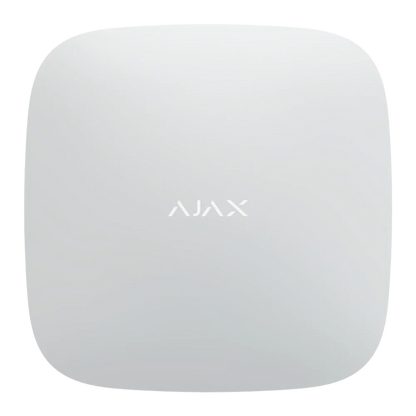 AJAX Hub 2 (4G) Jeweller Wireless Security Control Panel – White | Ethernet & Dual SIM LTE Alarm Hub | AJAX#35992