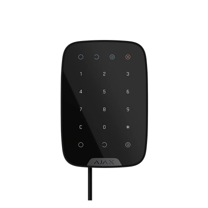 AJAX#44401 Ajax Superior KeyPad Fibra Wired Touch Keypad – White / Black
