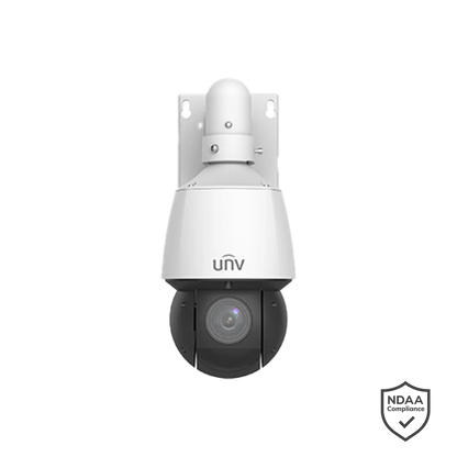 Uniview IPC6424SR-X25-VF-B 4MP 25x LightHunter Network PTZ Dome Camera, 4.8-120mm, SD Card, WDR, IR100m, IP67, IK10, POE, Prime Series