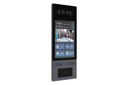 Akuvox X915S Smart Android Video Door Phone – 8″ Touchscreen, 2MP Starlight Camera, IP66/IK10, SIP, RFID, Premium Stainless Steel Finish, Flush/Surface Mount