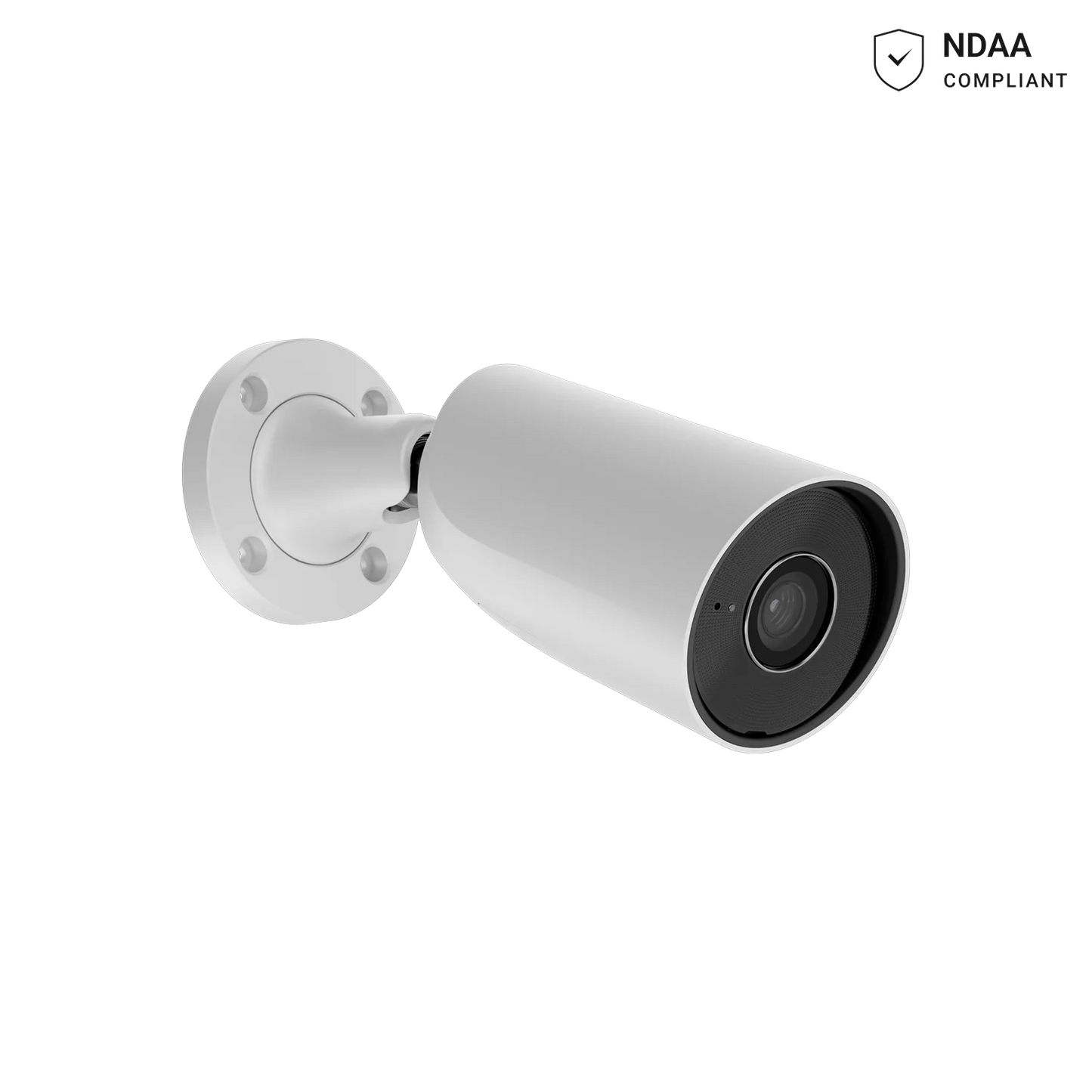 AJAX#79030 Ajax 8MP 2.8mm Bullet IP Security Camera – White / Black