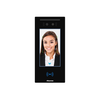 Akuvox E16C 5-Inch Touchscreen Linux SIP Video Door Phone with Facial Recognition