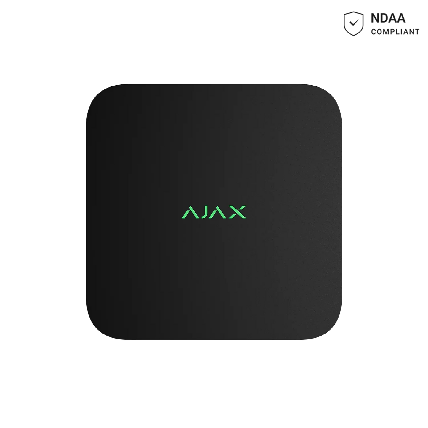AJAX#80217 Ajax 8CH Network Video Recorder (NVR) Without HDD – Black