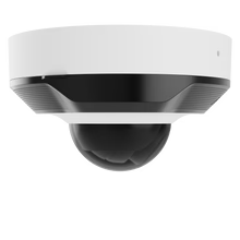 AJAX#76024 Ajax 8MP 4mm Mini Dome IP Security Camera – White / Black