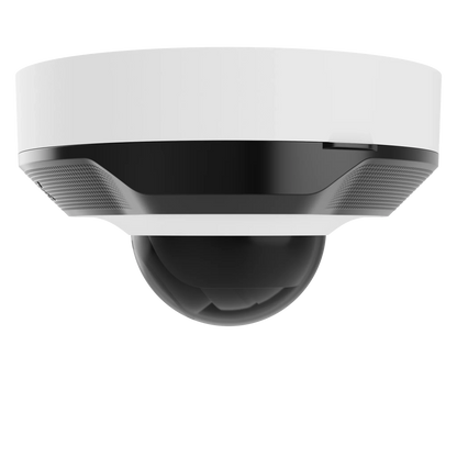 AJAX#76018 Ajax 5MP 2.8mm Mini Dome IP Security Camera – White / Black