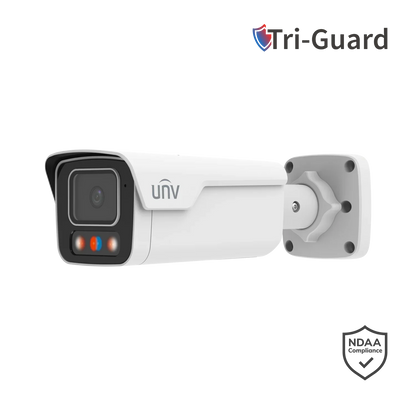 Uniview IPC2B18SS-ADF28KMC-I1 8MP Triguard Smart Bullet Network Camera with Warning Light & Speaker – Ultra HD Surveillance, IP67 Rated