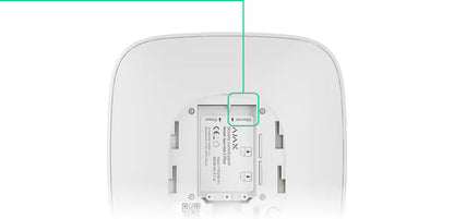 AJAX Hub 2 Plus Jeweller White Optus 4G SIM Included 12/24/36 Months Plan Wireless Security Hub – AJAX#80013