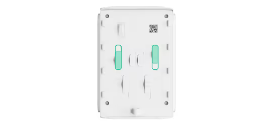 AJAX#30625 Ajax DualCurtain Outdoor Jeweller White Wireless Outdoor Curtain Motion Detector