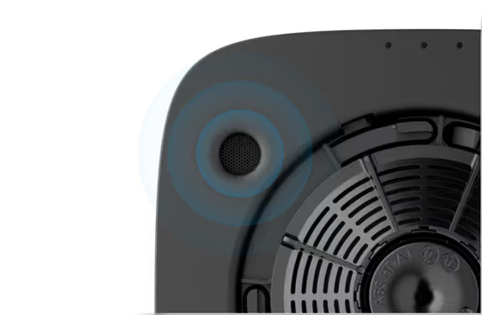 AJAX#82200 Ajax FireProtect 2 AC (Heat/Smoke) Jeweller Wireless Mains-Powered Heat &amp; Smoke Detector White/Black