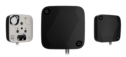 AJAX#117737 Ajax Superior SeismoProtect G3 Fibra Wired Seismic Detector with Shock Sensor – White / Black
