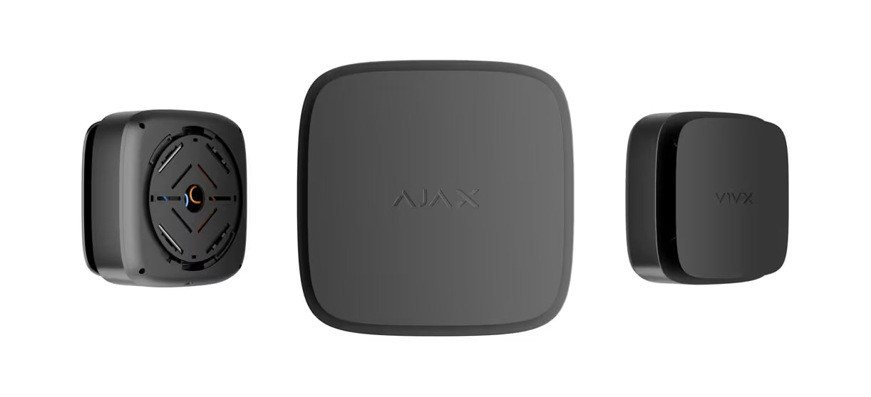 AJAX#82199 Ajax FireProtect 2 AC (Heat/CO) Jeweller Wireless Mains-Powered Heat &amp; Carbon Monoxide Detector White/Black