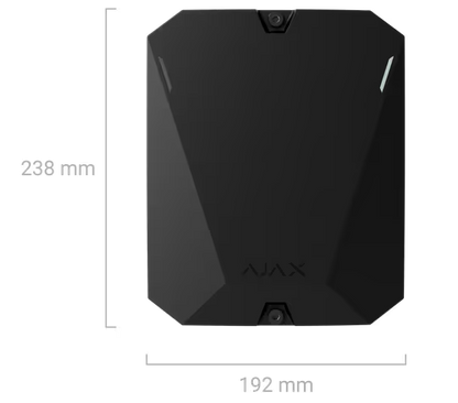 AJAX#30662 Ajax MultiTransmitter Jeweller White/Black Wireless Integration Module for 18 Wired Zones