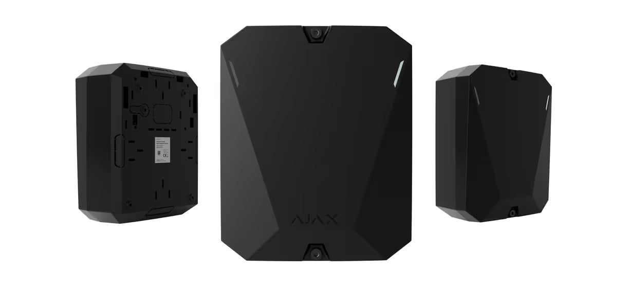 AJAX#30662 Ajax MultiTransmitter Jeweller White/Black Wireless Integration Module for 18 Wired Zones